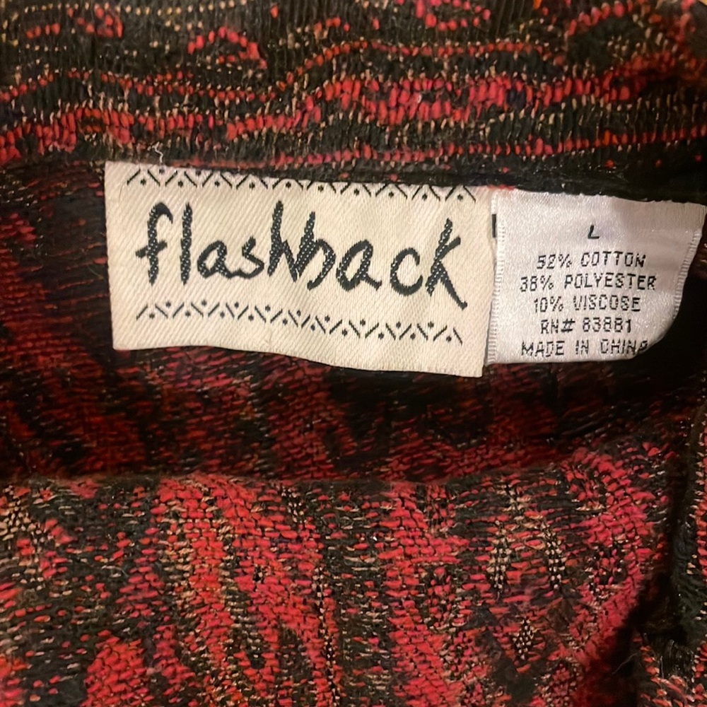 Flashback Tapestry Jacket Size Large - image 7